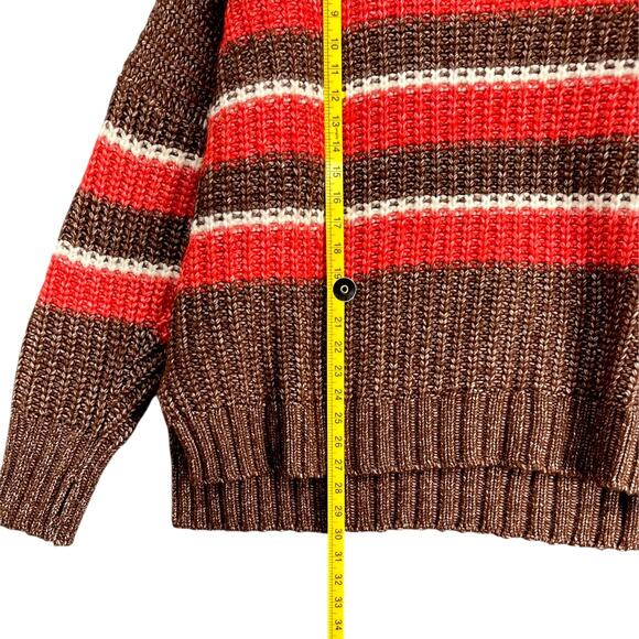 Offline By Aerie Striped Crew Neck Long Sleeve Pullover Sweater Womens XL - Picture 8 of 8